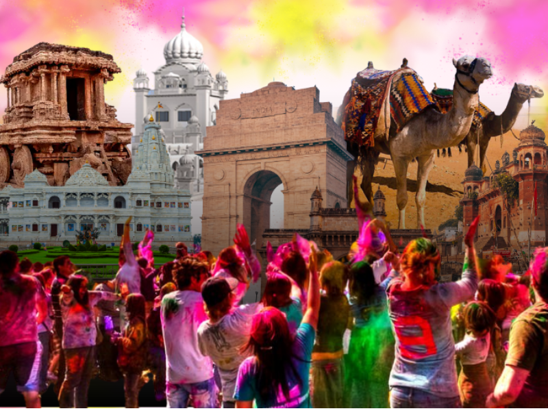 Top 10 Places to Celebrate Holi 2025 in India