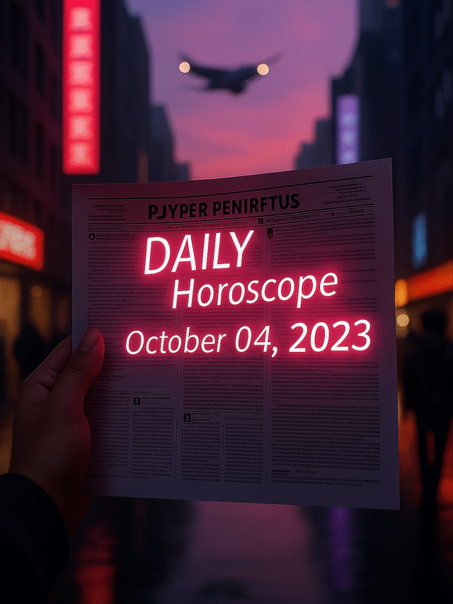 Daily Horoscope – October 04, 2025