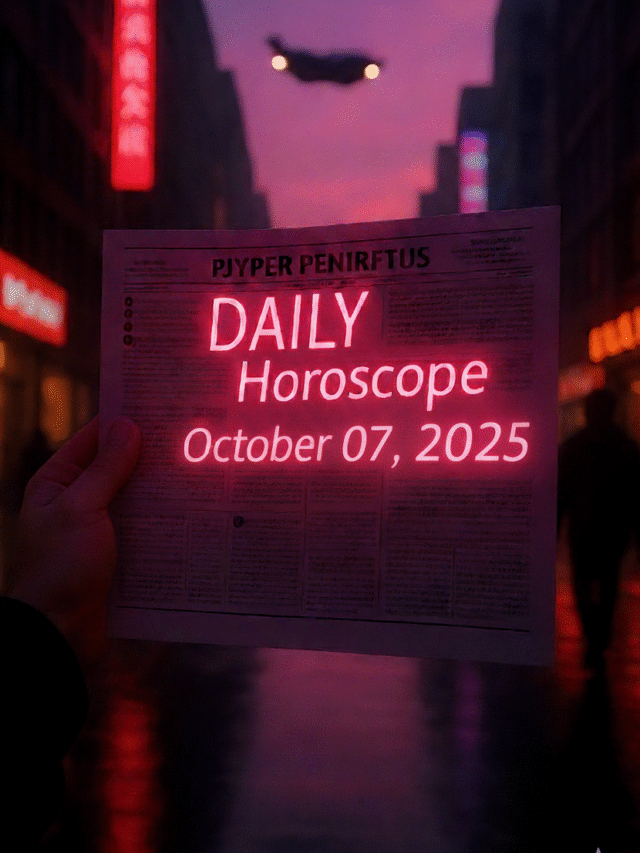 Daily Horoscope – October 07, 2025
