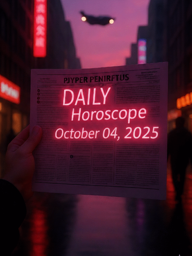 Daily Horoscope – October 04, 2025