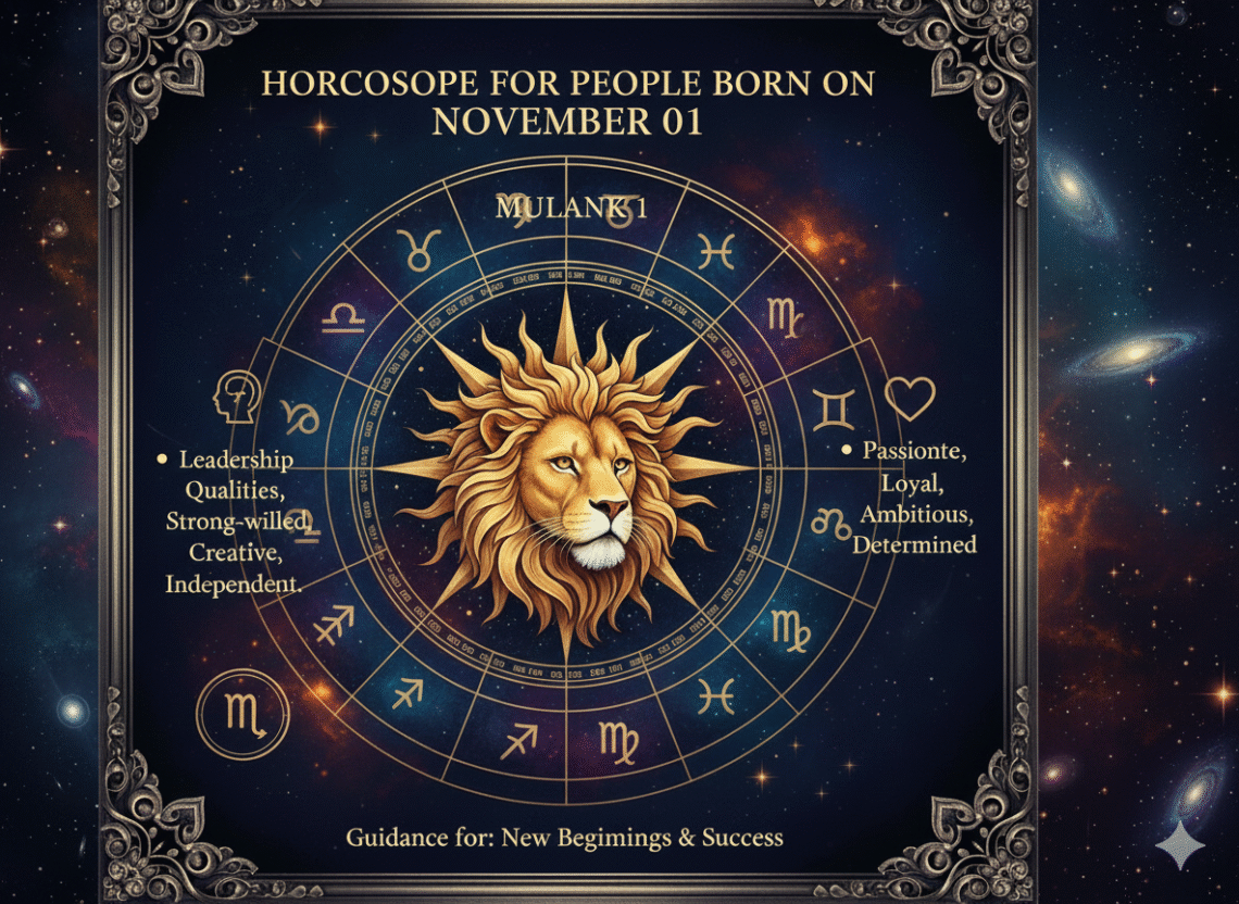 Horoscope for People Born on November 01 (Mulank 1)