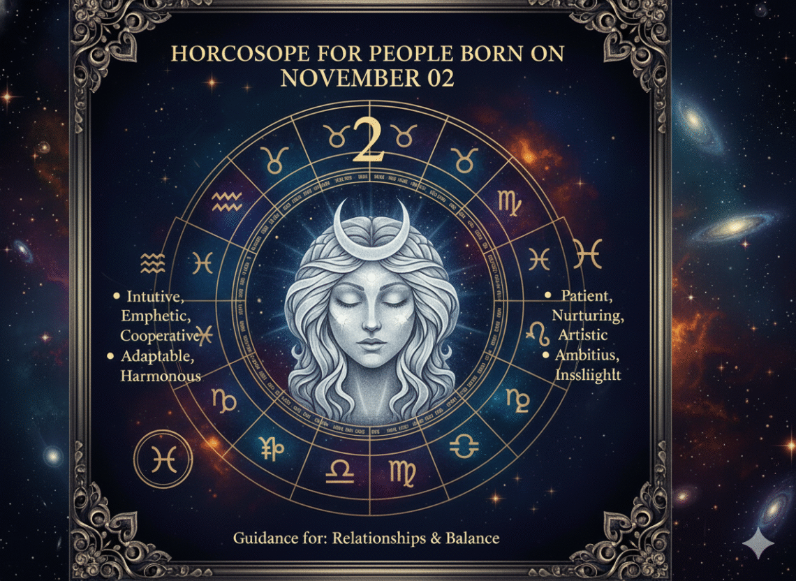 Horoscope for People Born on November 02 (Mulank 2)