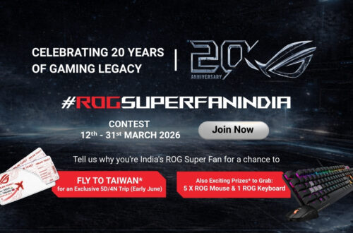 ASUS ROG Wants to Fly Indian Gamers to Taiwan — Here’s How You Can Enter