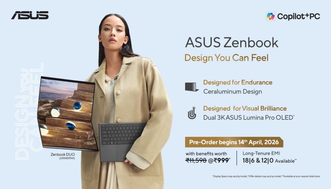 ASUS Launches Next Gen ZenBook S14, Duo, A-series & VivoBook Lineup In India