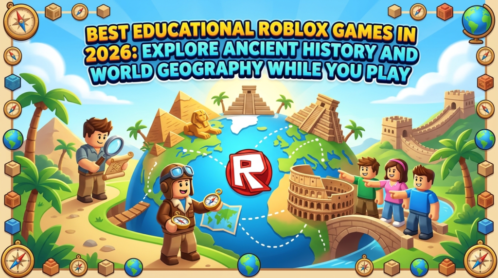 Best Educational Roblox Games in 2026: Explore Ancient History and World Geography While You Play